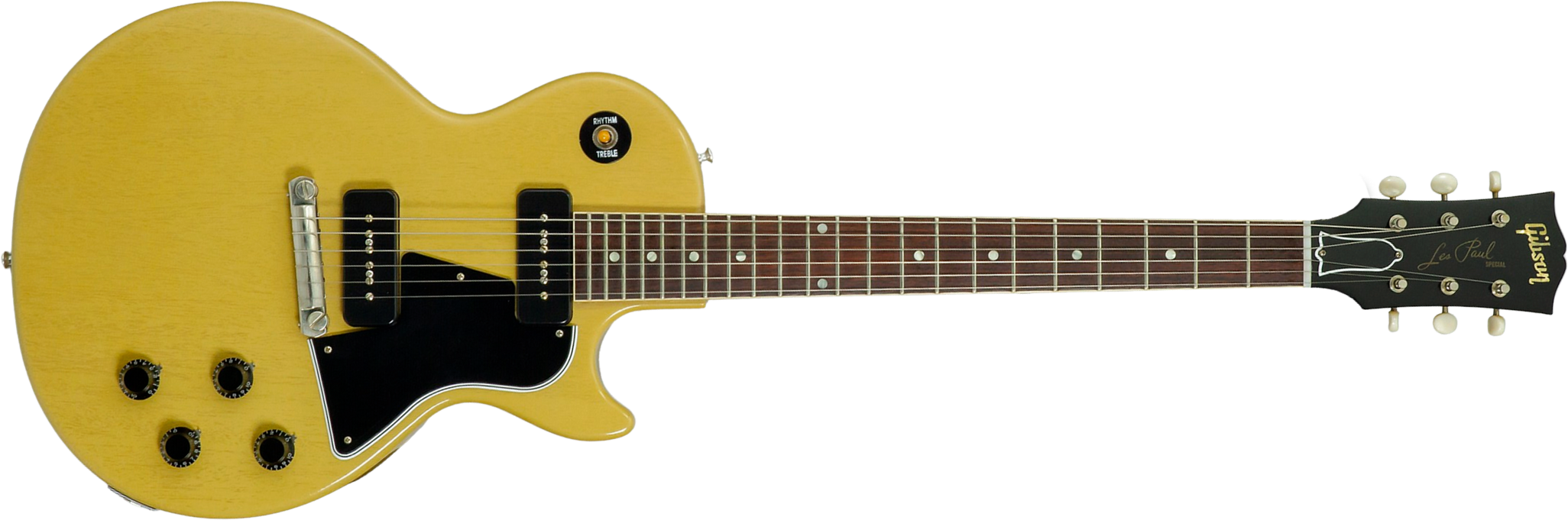 Gibson Custom Shop M2m Les Paul Special 1957 Single Cut Reissue P90 Ht Rw #70554 - Light Aged Tv - Guitare Électrique Single Cut - Main picture