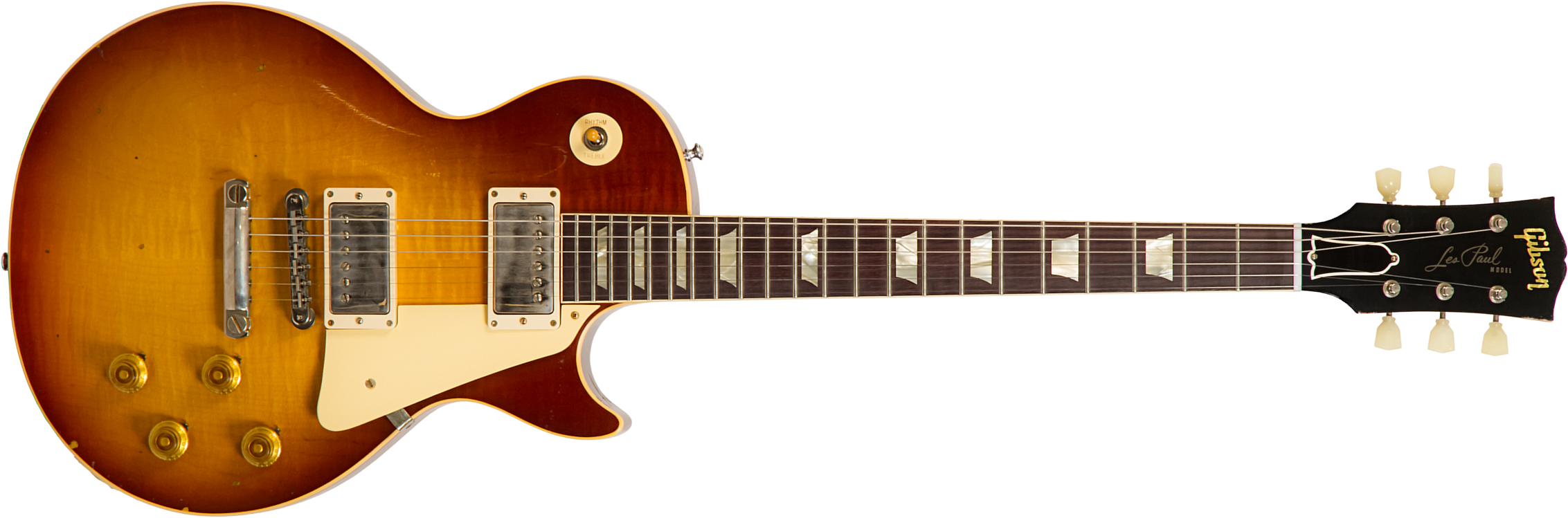 Gibson Custom Shop Murphy Lab Les Paul Standard 1959 Reissue #901318 - Light Aged Royal Tea Burst - Guitare Électrique Single Cut - Main picture