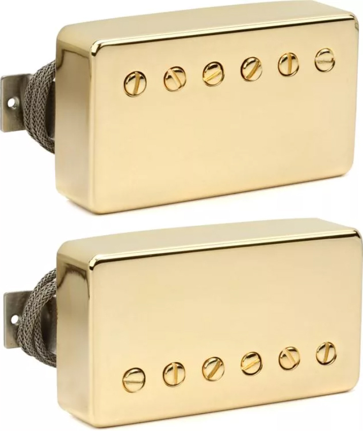 Gibson / Custombucker Matched set True Historic Gold Covers PUCBDBGC2 ギブソン ピックアップ セット(YRK) Gibson / Custombucker Matched set True Historic Gold Covers PUCBDBGC2 ギブソン ピックアップ セット(YRK)