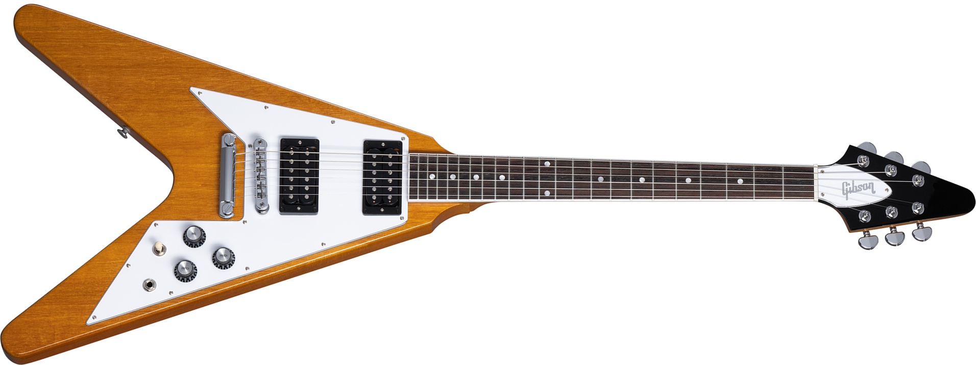 70s Flying V - antique natural Guitare électrique métal Gibson