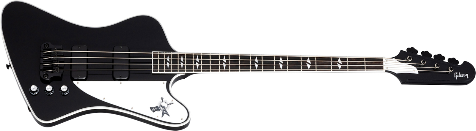 Gibson Gene Simmons Thunderbird G2 Signature Eb - Ebony - Basse Électrique Solid Body - Main picture