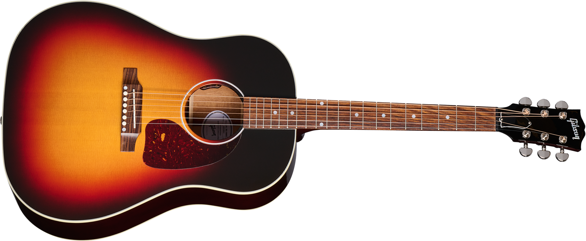 Gibson J-45 Standard Modern Dreadnought Epicea Acajou Rw - Tri Burst - Guitare Folk - Main picture