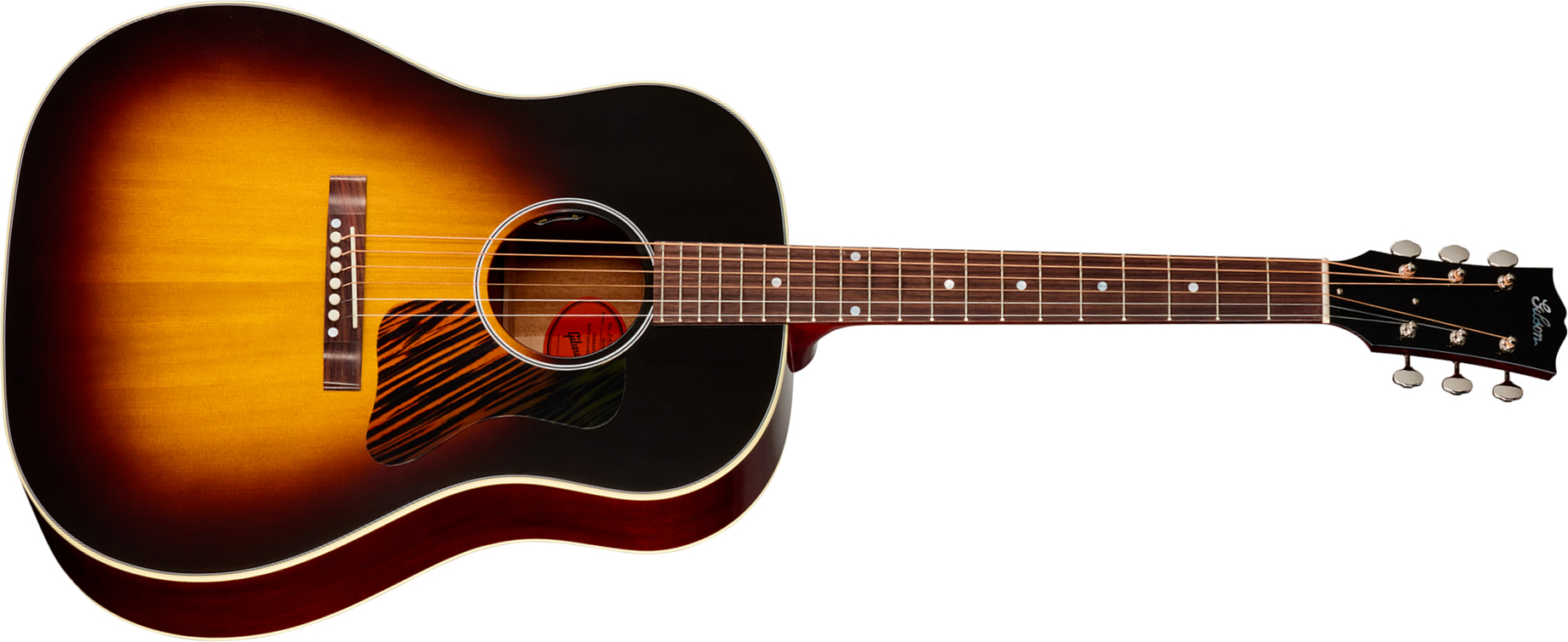Gibson J45 50s Original (baggs Hifi Dna) Dreadnought Epicea Acajou Rw - Vintage Sunburst - Guitare Folk - Main picture