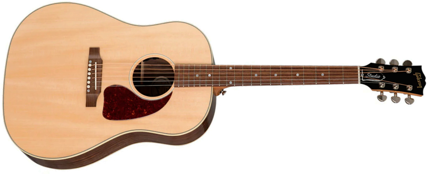Gibson J45 Studio Walnut Modern Dreadnought Epicea Noyer Noy - Natural - Guitare Folk - Main picture