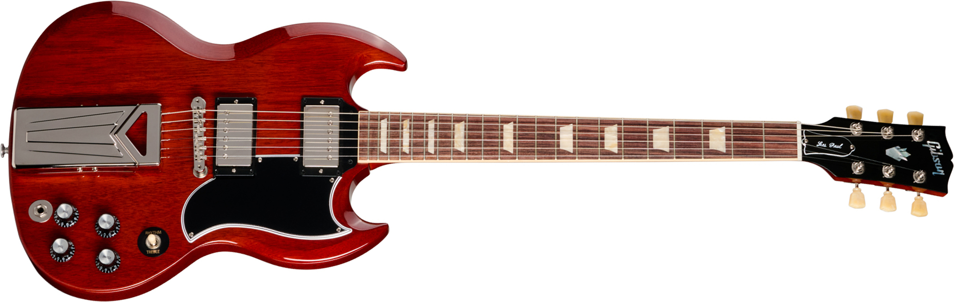 Gibson Jake Kiszka Sg Standard Ltd Signature 2h Ht Rw - Faded Vintage Cherry - Guitare Électrique Double Cut - Main picture