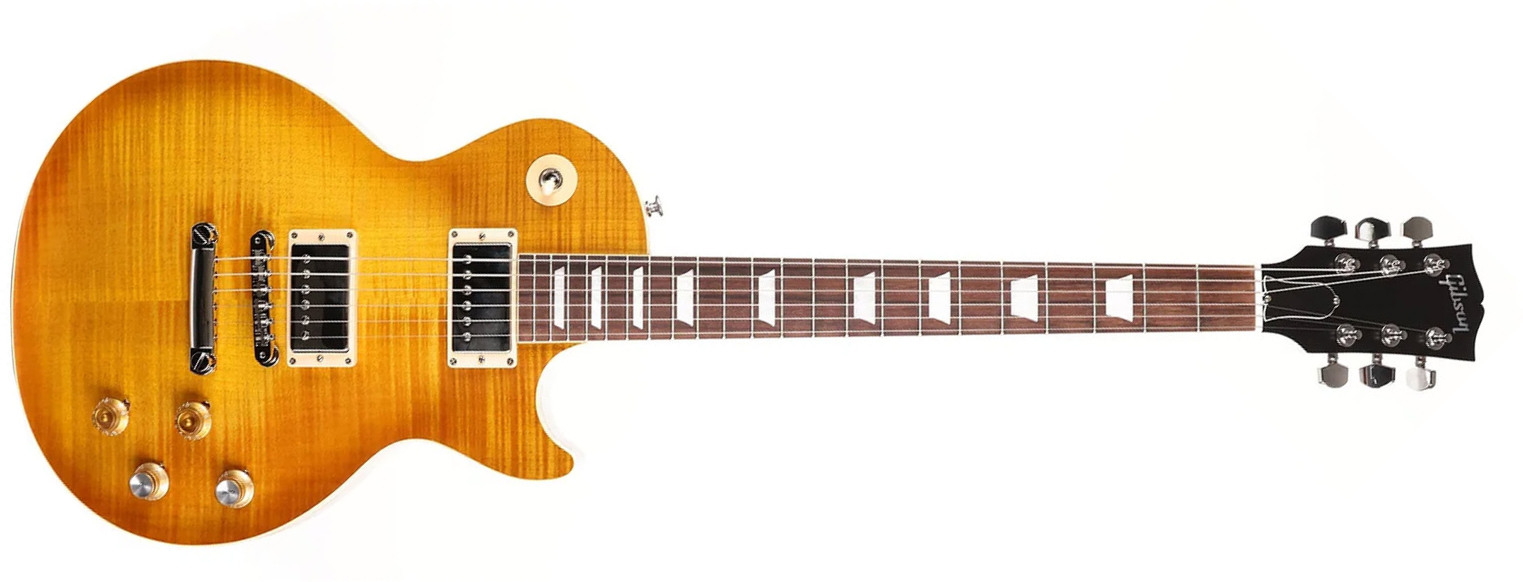 Gibson Kirk Hammett Les Paul Standard Greeny 2h Ht Rw - Greeny Burst - Guitare Électrique Single Cut - Main picture