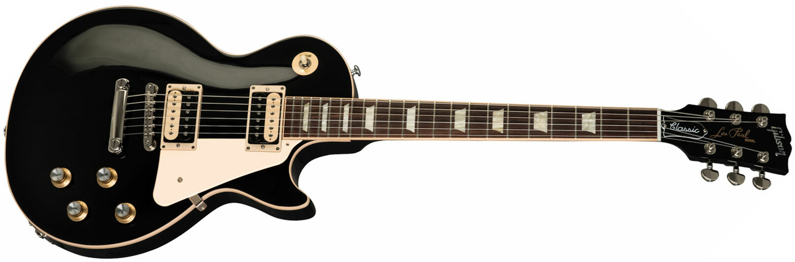 Gibson Les Paul Classic Modern 2h Ht Rw - Ebony - Guitare Électrique Single Cut - Main picture