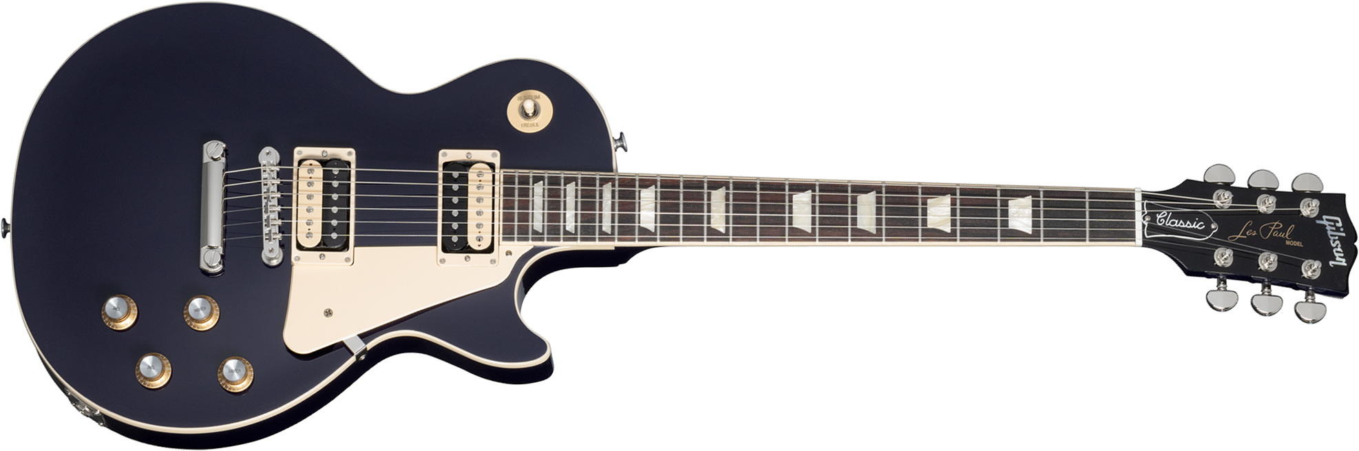Gibson Les Paul Classic Modern Usa 2h Burstbucker 61 Ht Rw - Deep Purple - Guitare Électrique Single Cut - Main picture