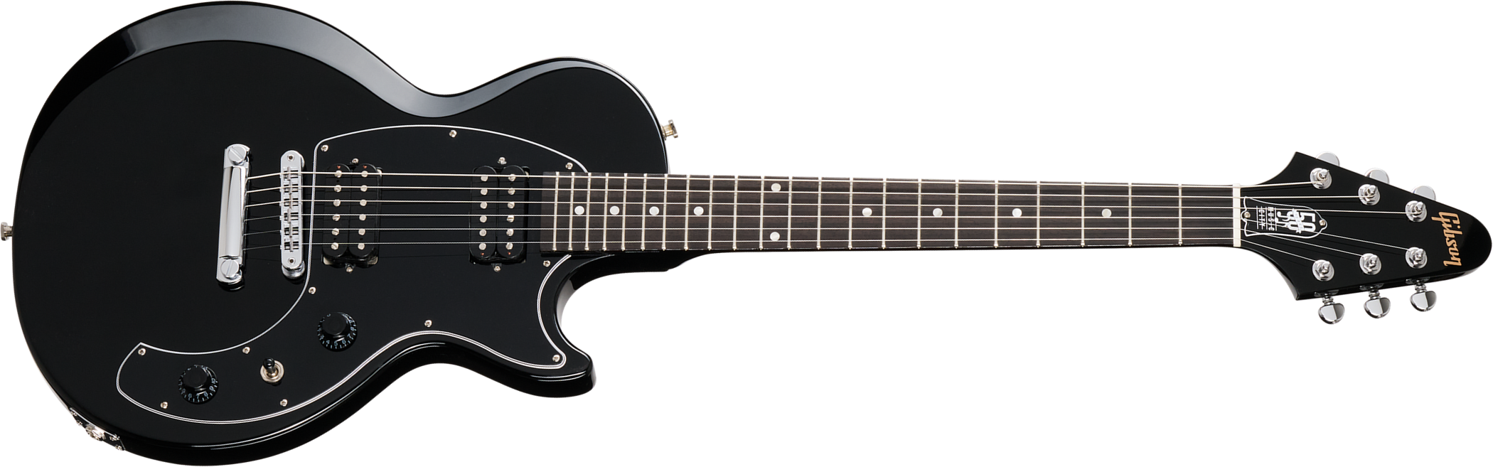 Gibson Les Paul Music City 50th Ann. 2h Ht Eb - Ebony - Guitare Électrique Single Cut - Main picture