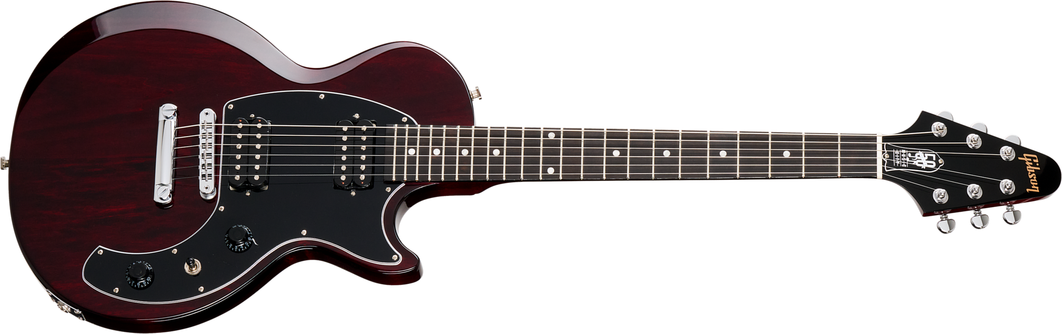 Gibson Les Paul Music City 50th Ann. 2h Ht Eb - Wine Red - Guitare Électrique Single Cut - Main picture