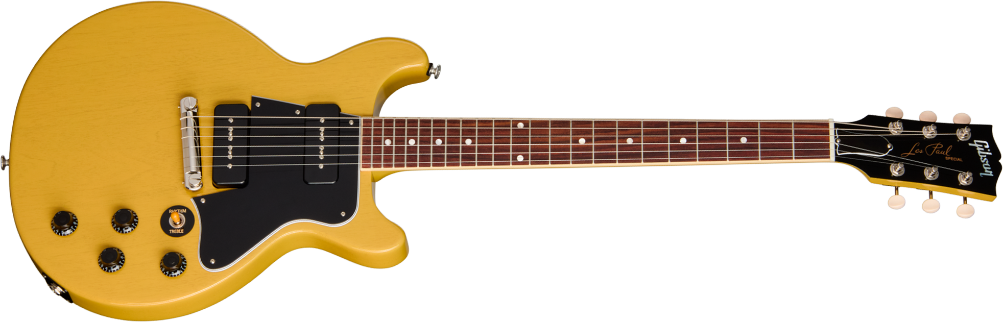 Gibson Les Paul Special Dc Usa 2s P90 Ht Rw - Tv Yellow - Guitare Électrique Double Cut - Main picture
