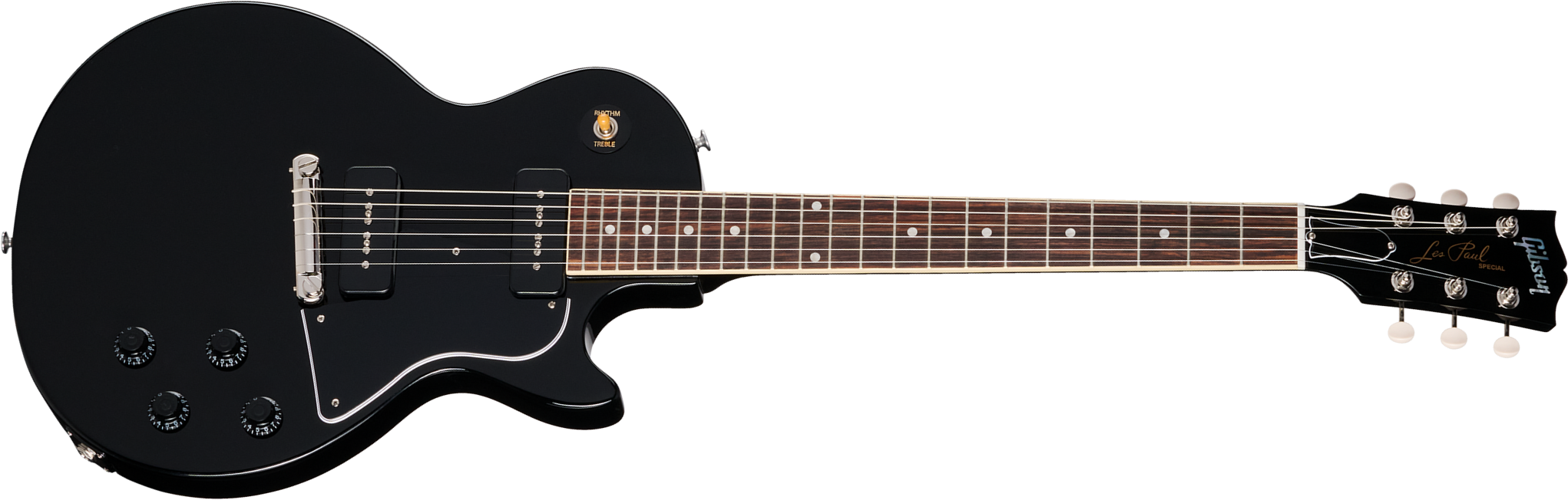 Gibson Les Paul Special Original Usa 2s P90 Ht Rw - Ebony - Guitare Électrique Single Cut - Main picture