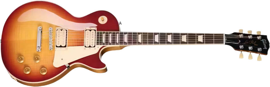 Gibson Les Paul Standard 50s Double Trouble Original Usa 2h Ht Rw - Vintage Bourbon Burst - Guitare Électrique Single Cut - Main picture