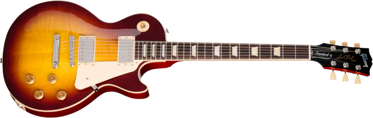 Gibson Les Paul Standard 50s Original Usa 2h Ht Rw - Iced Tea - Guitare Électrique Single Cut - Main picture
