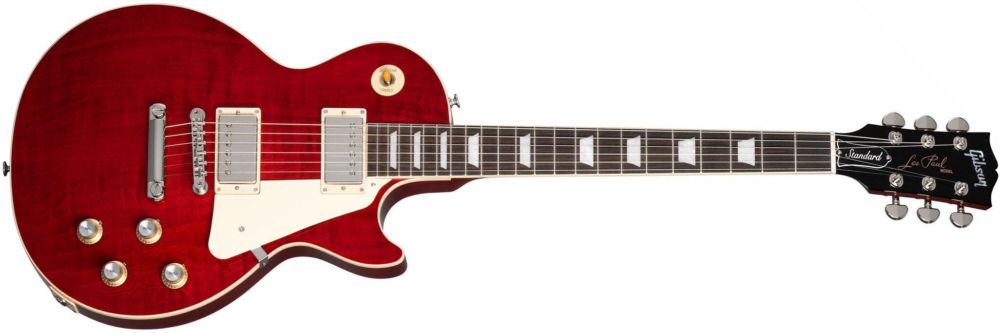 Gibson Les Paul Standard 60s Figured Original 2h Ht Rw - 60s Cherry - Guitare Électrique Single Cut - Main picture