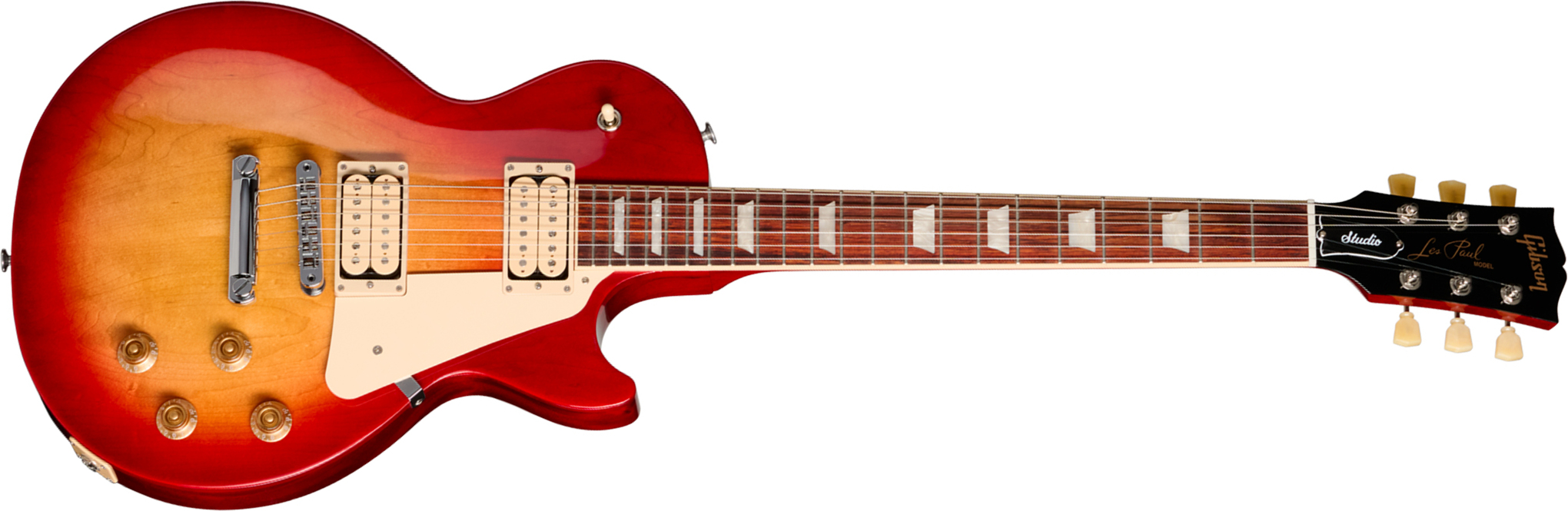 Gibson Les Paul Studio Double Trouble Original  2h Ht Rw - Cherry Sunburst - Guitare Électrique Single Cut - Main picture