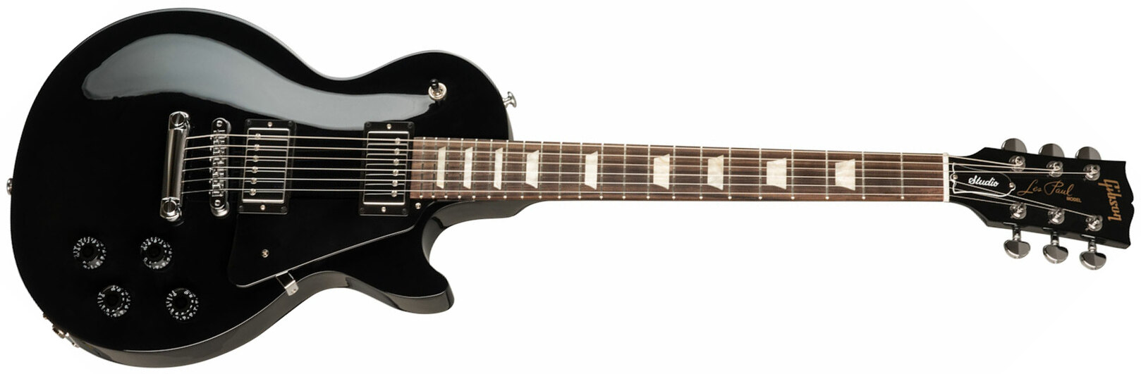 Gibson Les Paul Studio Modern 2019 2h Ht Rw - Ebony - Guitare Électrique Single Cut - Main picture