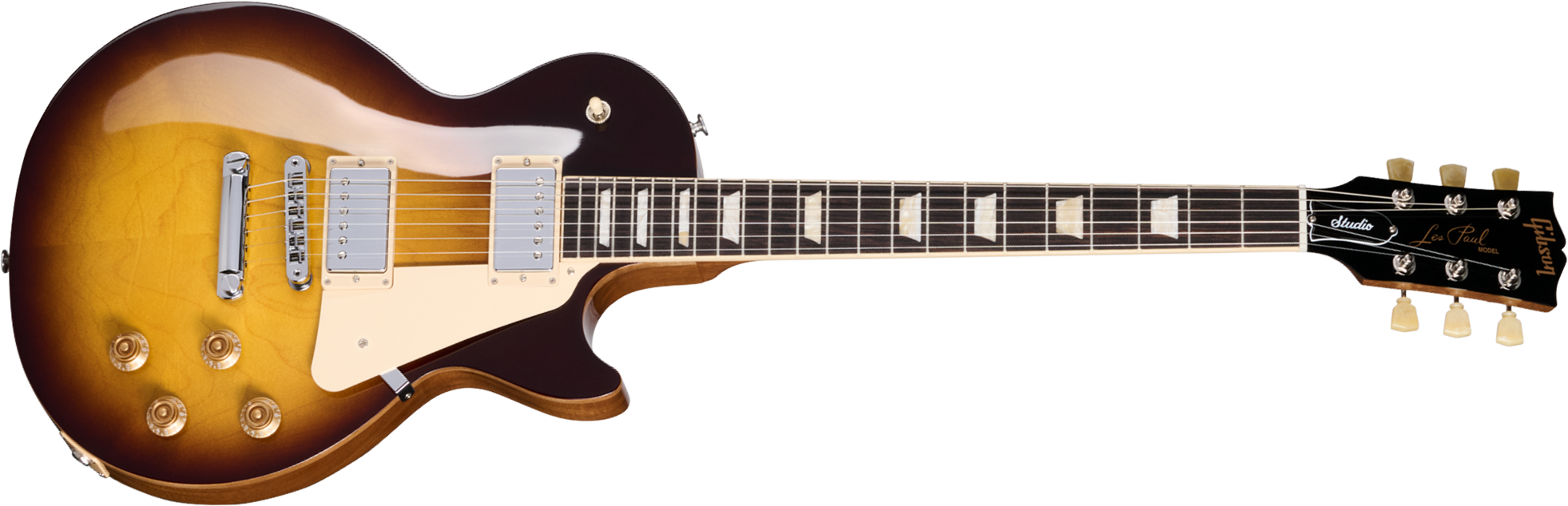 Gibson Les Paul Studio Modern 2h Burstbucker Pro Ht Rw - Tobacco Burst - Guitare Électrique Single Cut - Main picture