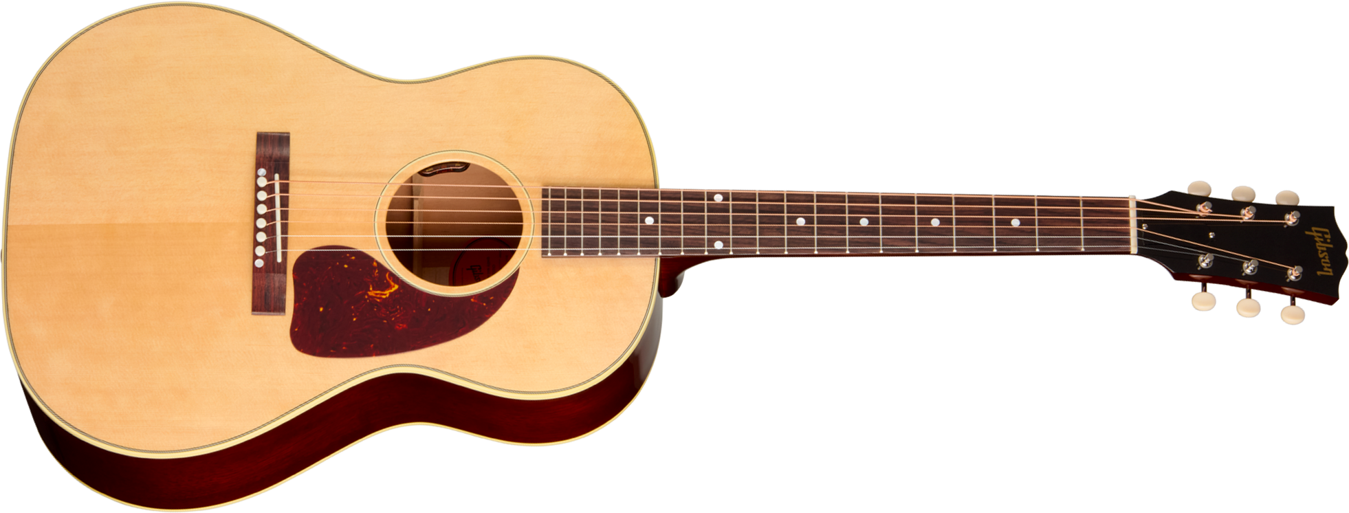 Gibson Lg2 50s Original Concert Epicea Acajou Rw - Antique Natural - Guitare Folk - Main picture