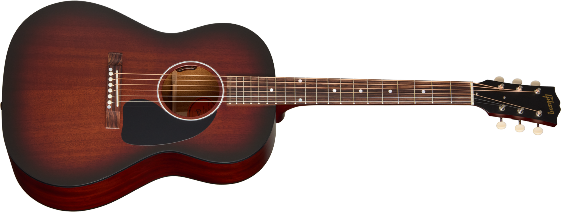 Gibson Lg2 All Mahogany Faded Tout Acajou Rw - Vintage Sunburst - Guitare Folk - Main picture