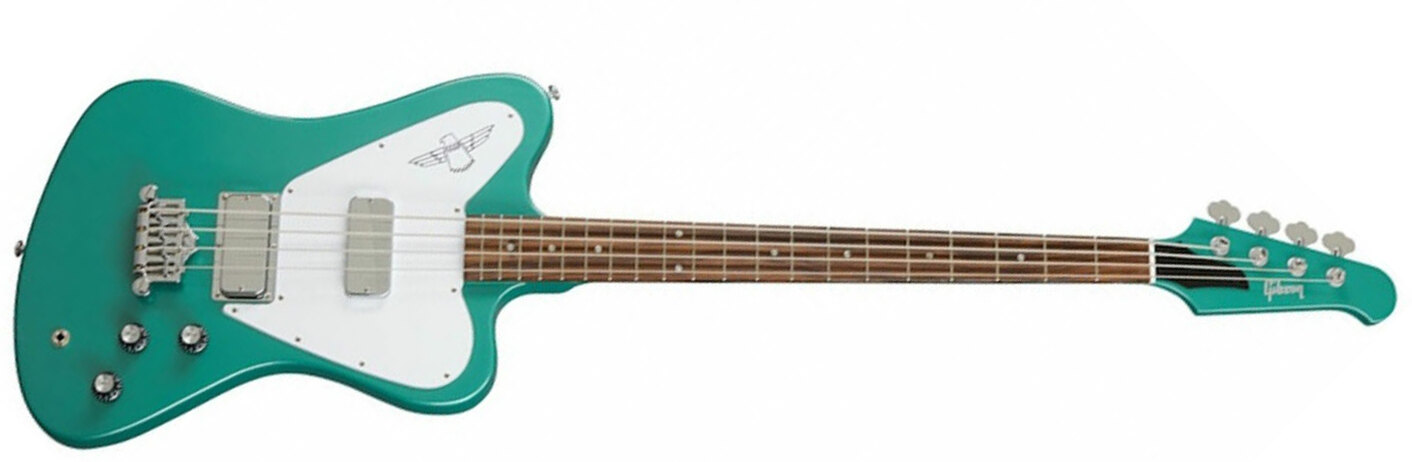 Gibson Non-reverse Thunderbird Modern Rw - Inverness Green - Basse Électrique Solid Body - Main picture