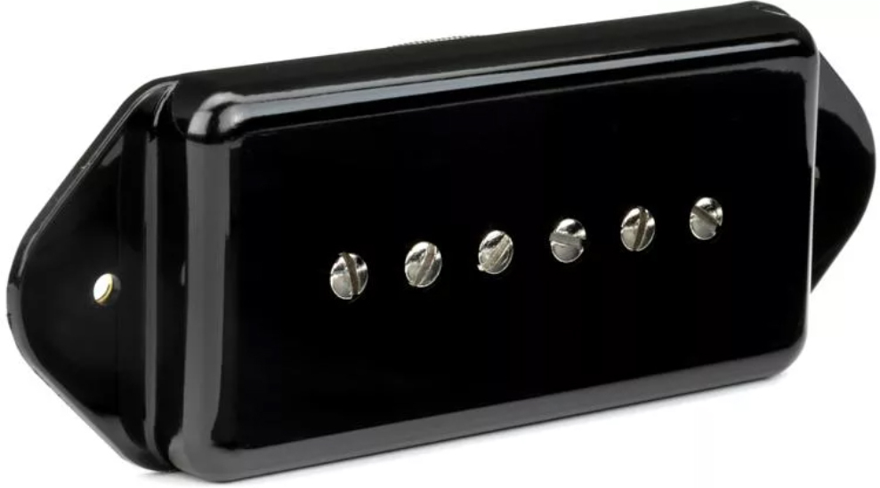 Gibson P-90 Dogear Original Collection S Alnico-5 2c Black - Micro Guitare Electrique - Main picture