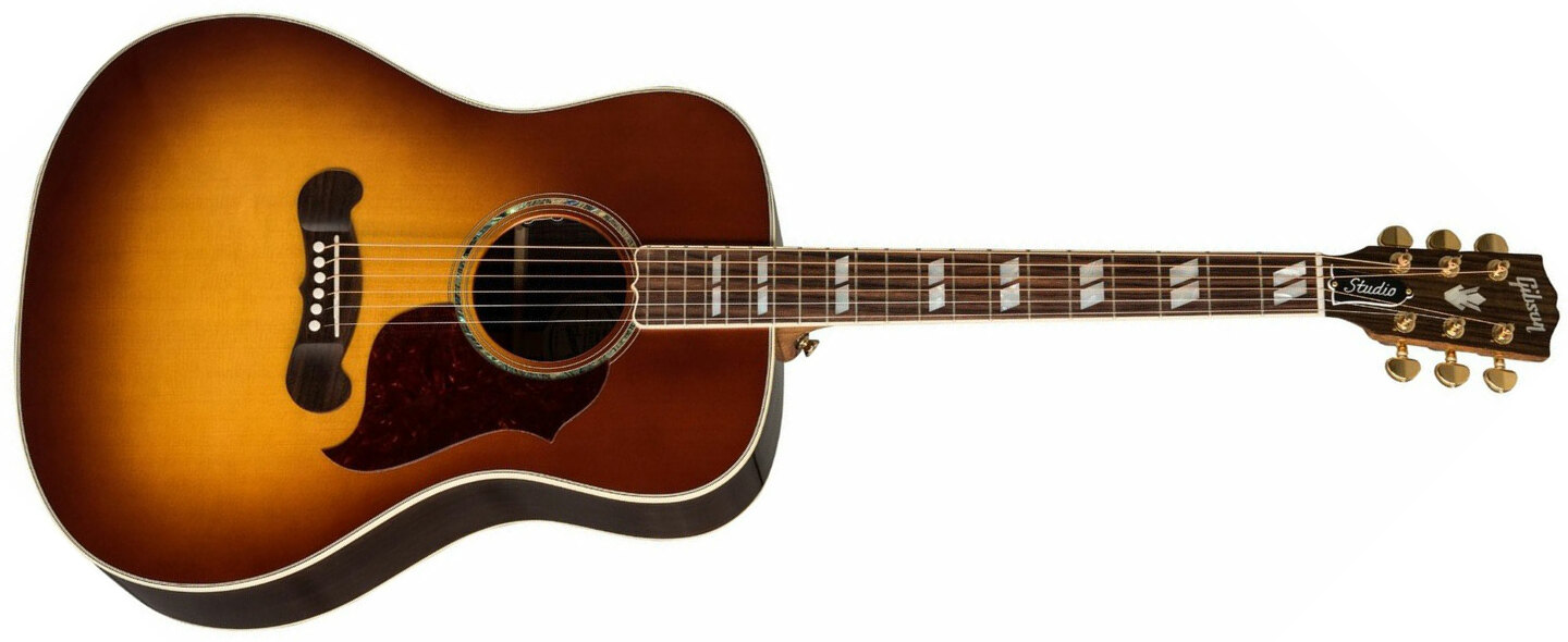 Gibson Songwriter 2019 Dreadnought Epicea Palissandre Rw - Burst - Guitare Acoustique - Main picture