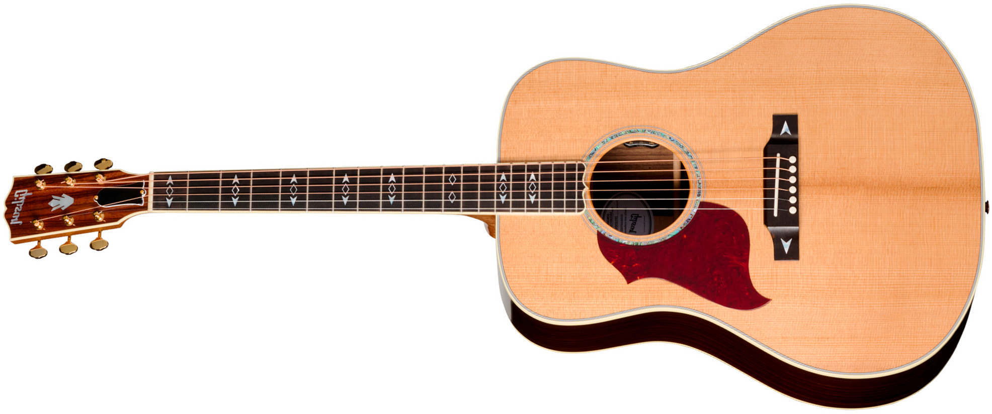 Gibson Songwriter Recording Artist Lh (baggs Hifi Dna) Dreadnought Gaucher Epicea Palissandre Eb - Antique Natural - Guitare Folk - Main picture