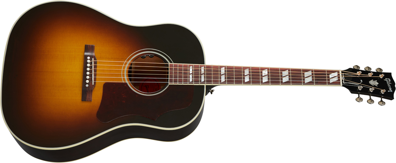 Gibson Southern Jumbo Original Dreanought Epicea Acajou Rw - Vintage Sunburst - Guitare Electro Acoustique - Main picture