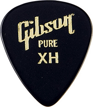 Gibson Standard Style Guitar Pick Rounded 351 Celluloid Extra Heavy - MÉdiator & Onglet - Main picture