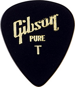 Gibson Standard Style Guitar Pick Rounded 351 Celluloid Thin - MÉdiator & Onglet - Main picture