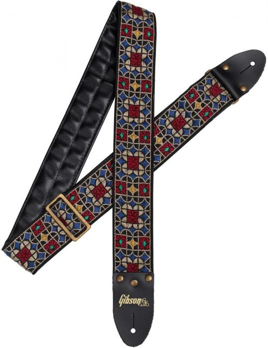 Sangle courroie Gibson The Mosaic Guitar Strap
