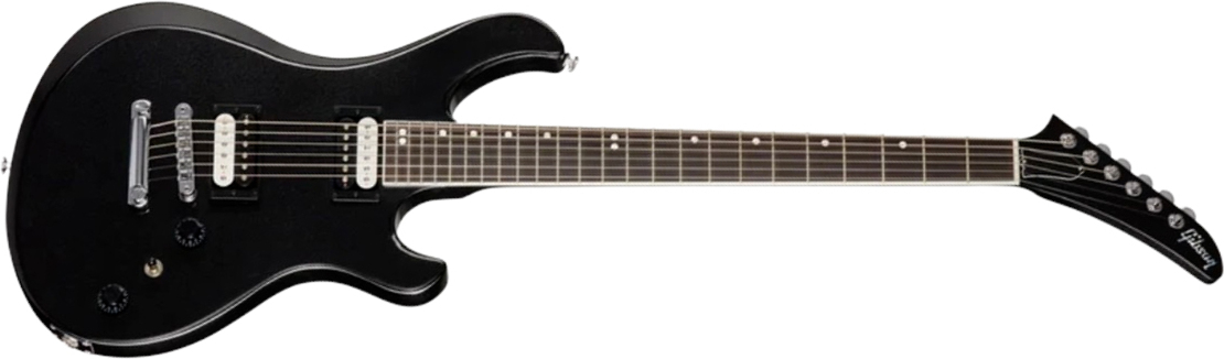 Gibson Victory Baritone Usa 2h Ht Eb - Graphite Metallic - Guitare Électrique Baryton - Main picture