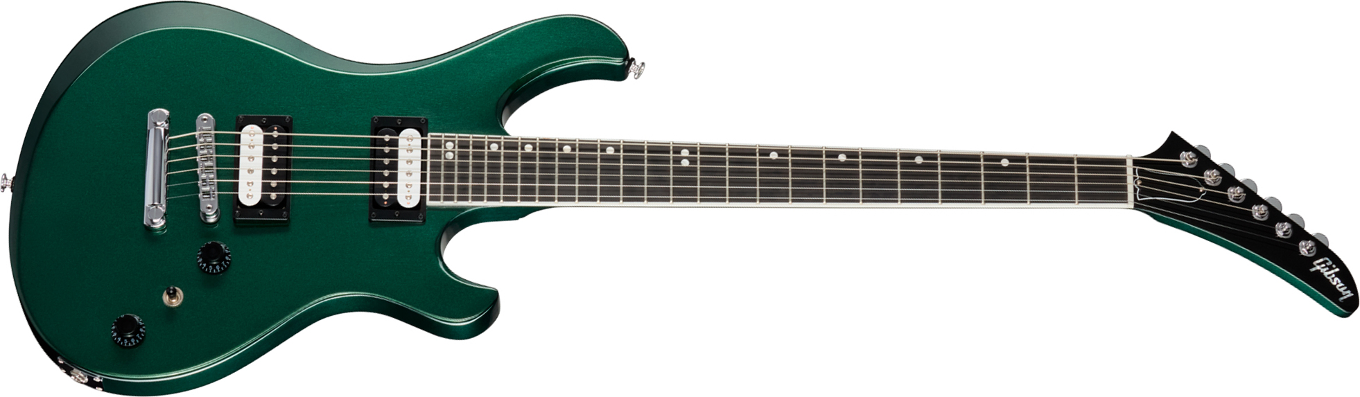Gibson Victory Baritone Usa 2h Ht Eb - British Racing Green - Guitare Électrique Baryton - Main picture