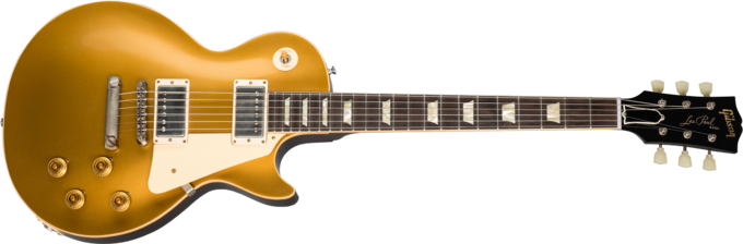 Gibson Custom Shop 1957 Les Paul Goldtop Reissue - Vos double gold with dark back