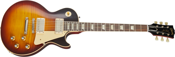 Gibson Custom Shop 60th Anniversary 1960 Les Paul Standard V3 - Vos washed bourbon burst