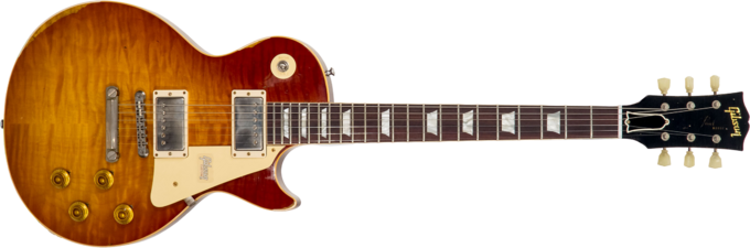 Gibson Custom Shop M2M 1959 Les Paul Standard #983303 - Ultra aged new orange sunset fade