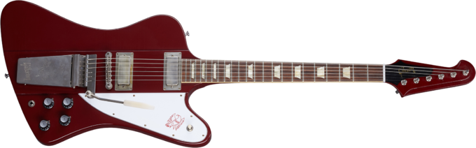 Gibson Custom Shop Murphy Lab 1963 Firebird V With Maestro Vibrola - Light aged cardinal red