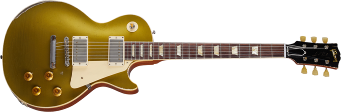 Gibson Custom Shop Murphy Lab 1957 Les Paul Goldtop Reissue - Ultra heavy aged double gold