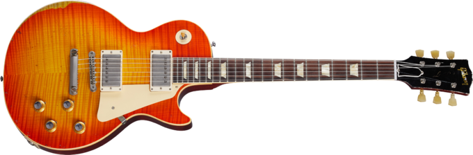 Gibson Custom Shop Murphy Lab 1960 Les Paul Standard Reissue - Heavy aged tangerine burst