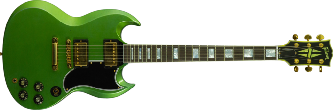 Gibson Custom Shop SG Custom Modern #CS500857 - Murphy lab light aged verdoro green