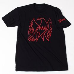 T-shirt Gibson Firebird T Medium Black - M