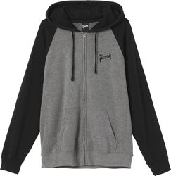 Sweat-shirt Gibson Logo Full-Zip Hoodie Large - Grey - L