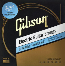 SEG-BWR11 Electric Guitar 6-String Set Brite Wire Reinforced 11-50