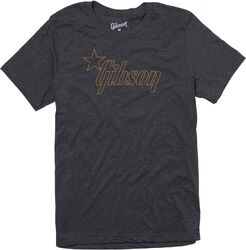 T-shirt Gibson Star Logo Tee Medium - Charcoal