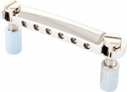 Cordier Gibson Stop Bar Tailpiece - Nickel