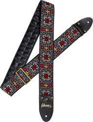 Sangle courroie Gibson The Mosaic Guitar Strap