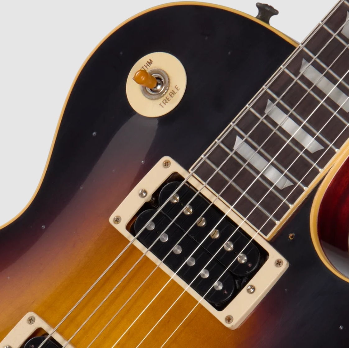 Gibson Custom Les Paul Standard 1958 Light Figured Maple Top Le Ltd 2h Ht Rw - Murphy Lab Heavy Aged Athens Burst - Guitare Électrique Single Cut - Va