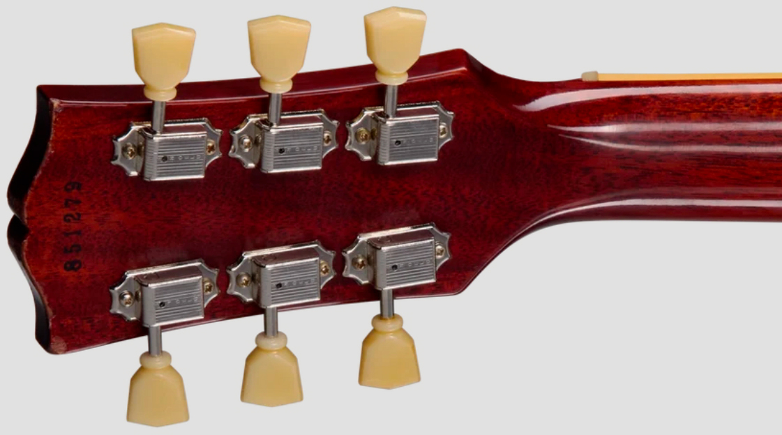 Gibson Custom Les Paul Standard 1958 Light Figured Maple Top Le Ltd 2h Ht Rw - Murphy Lab Heavy Aged Athens Burst - Guitare Électrique Single Cut - Va