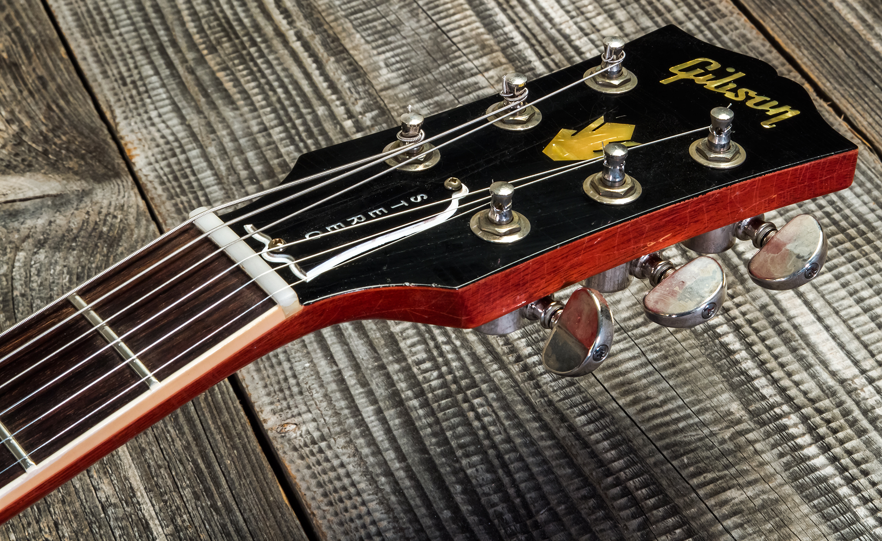 Gibson Custom Shop Bb King Es-335 Live At The Regal 2h Trem Bigsby Rw #bbregal90 - Murphy Lab Aged Argentine Grey - Guitare Électrique Signature - Var